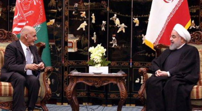 Iran, Afghanistan  Presidents Meet in China